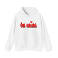 Valentine "Be Mine" Hoodie - Romantic Red Script Pullover