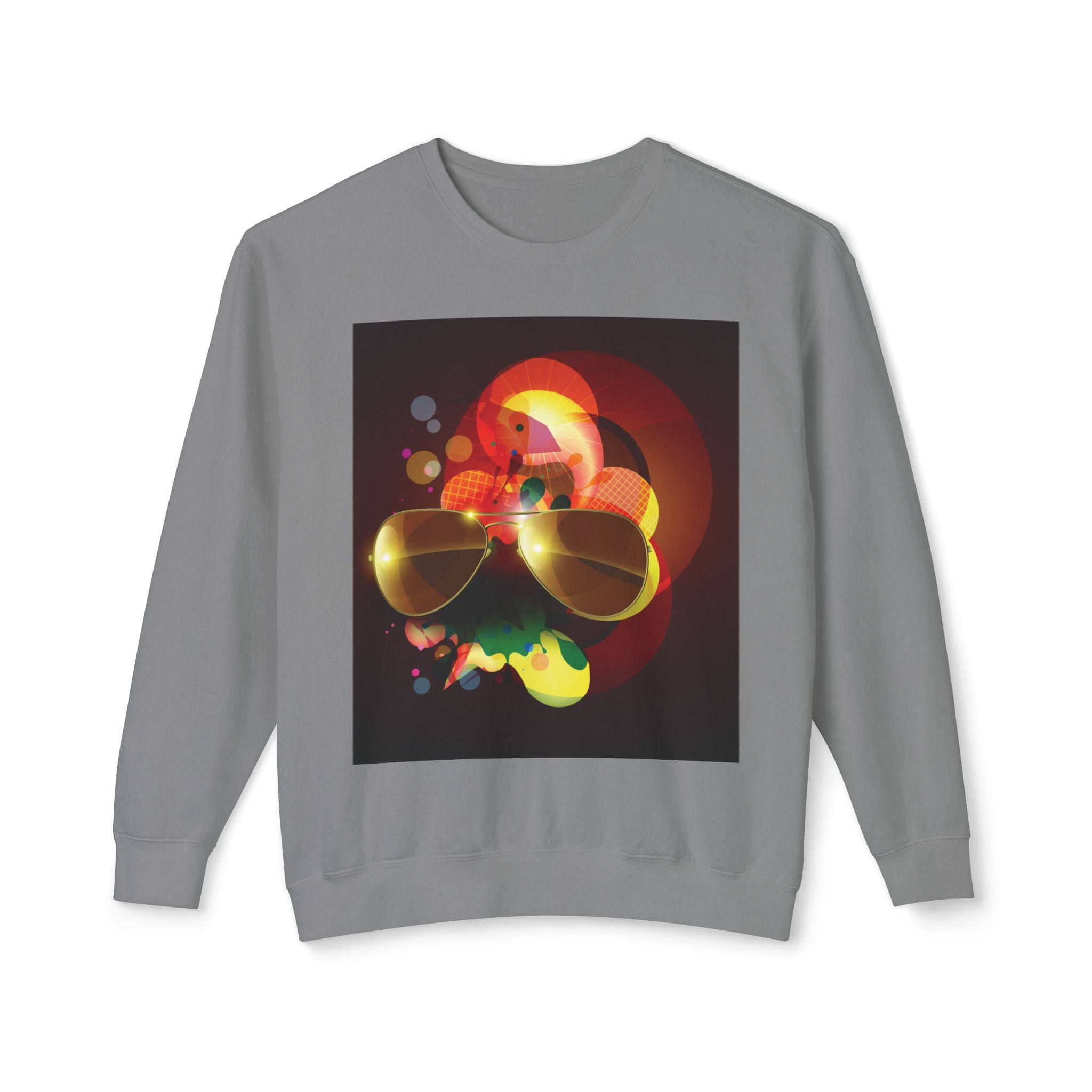 Retro Sunglasses Graphic Sweatshirt
