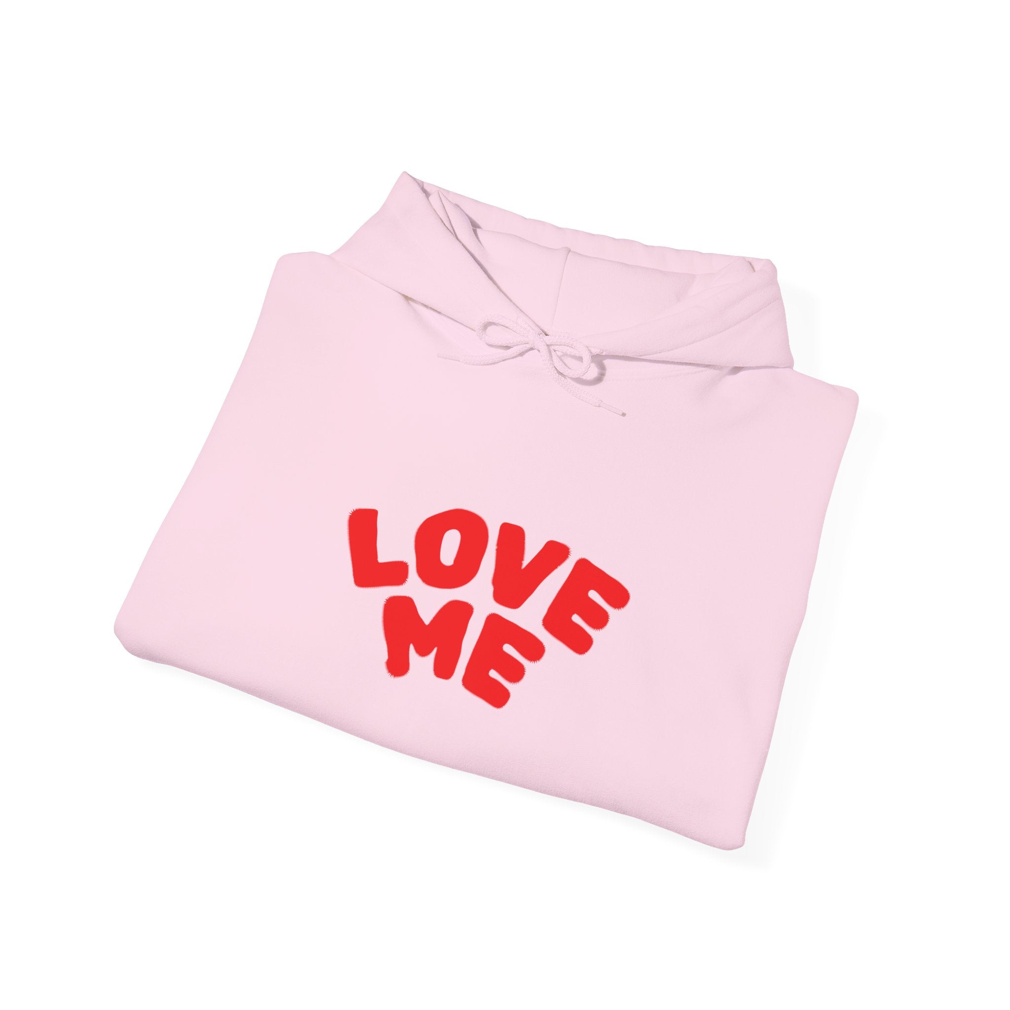 Love Me Hoodie — Cute Red Graphic Hooded Sweatshirt for Valentine’s Day